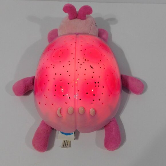 Cloud B Twilight Ladybug Pink Constellation Nightlight Kids Baby Plush - Picture 4 of 7